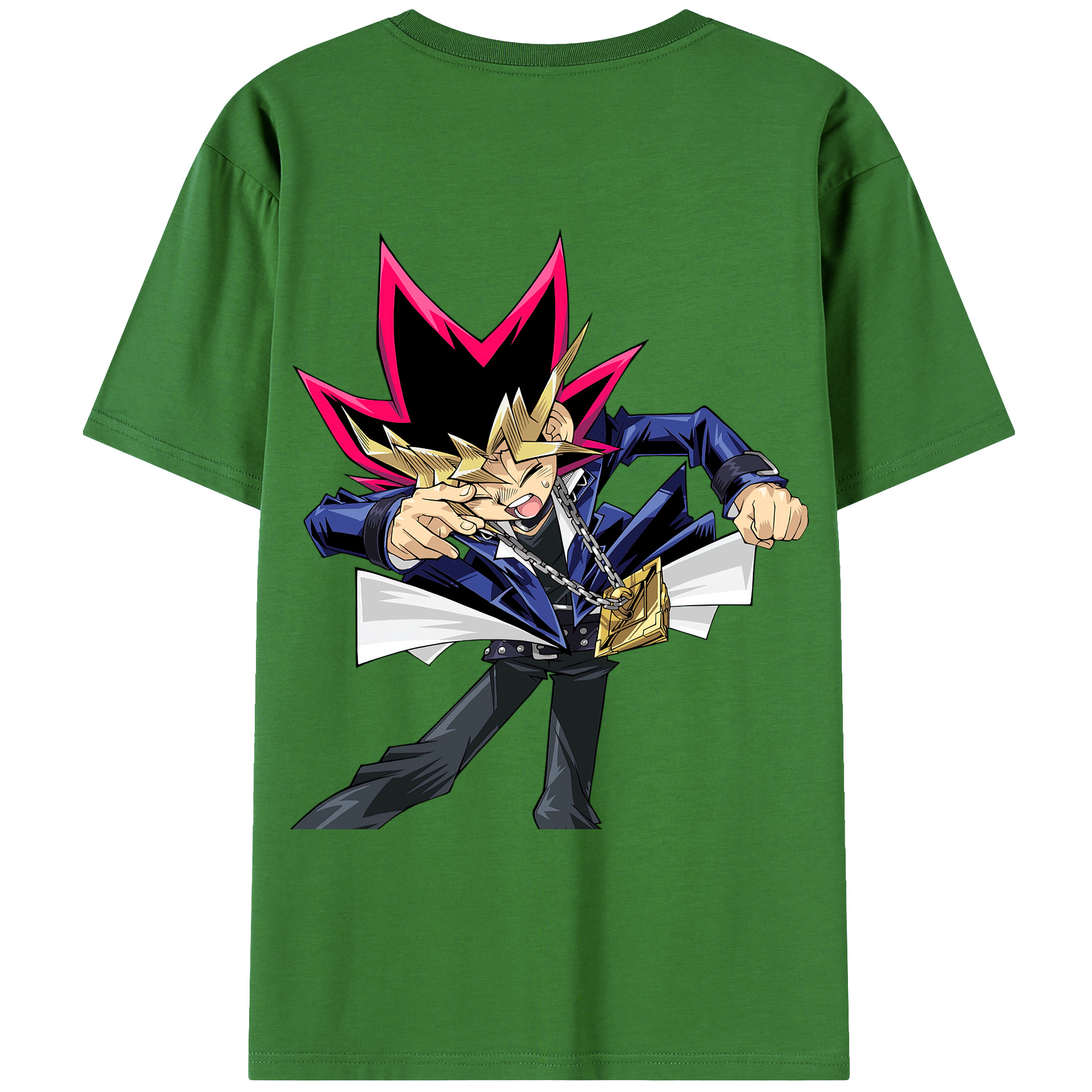 （画像用） 遊☆戯☆王 Yu-Gi-Oh! レディース半袖Tシャツ(バックプリント)